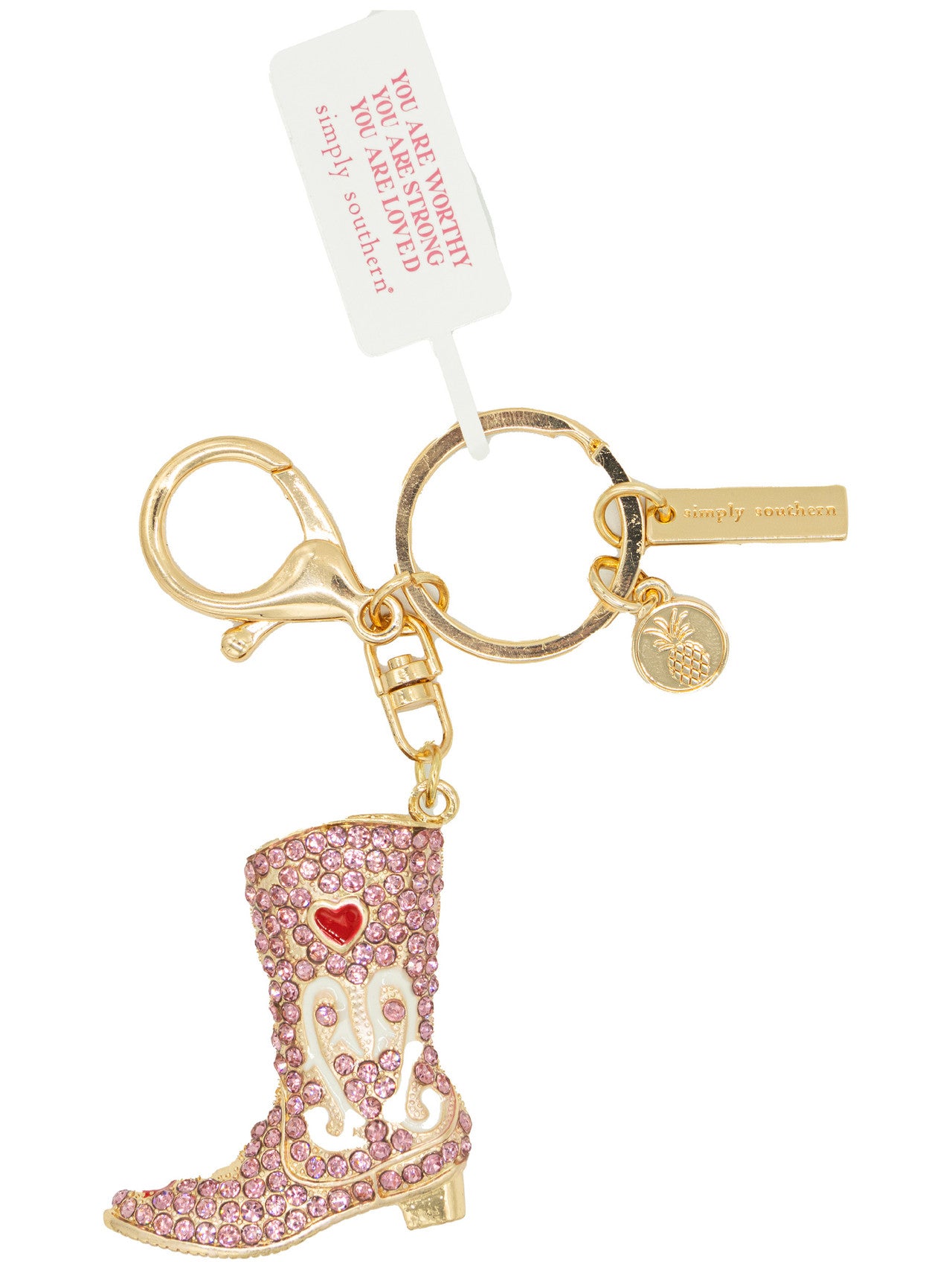 Bag Charm Cowgirl Boot