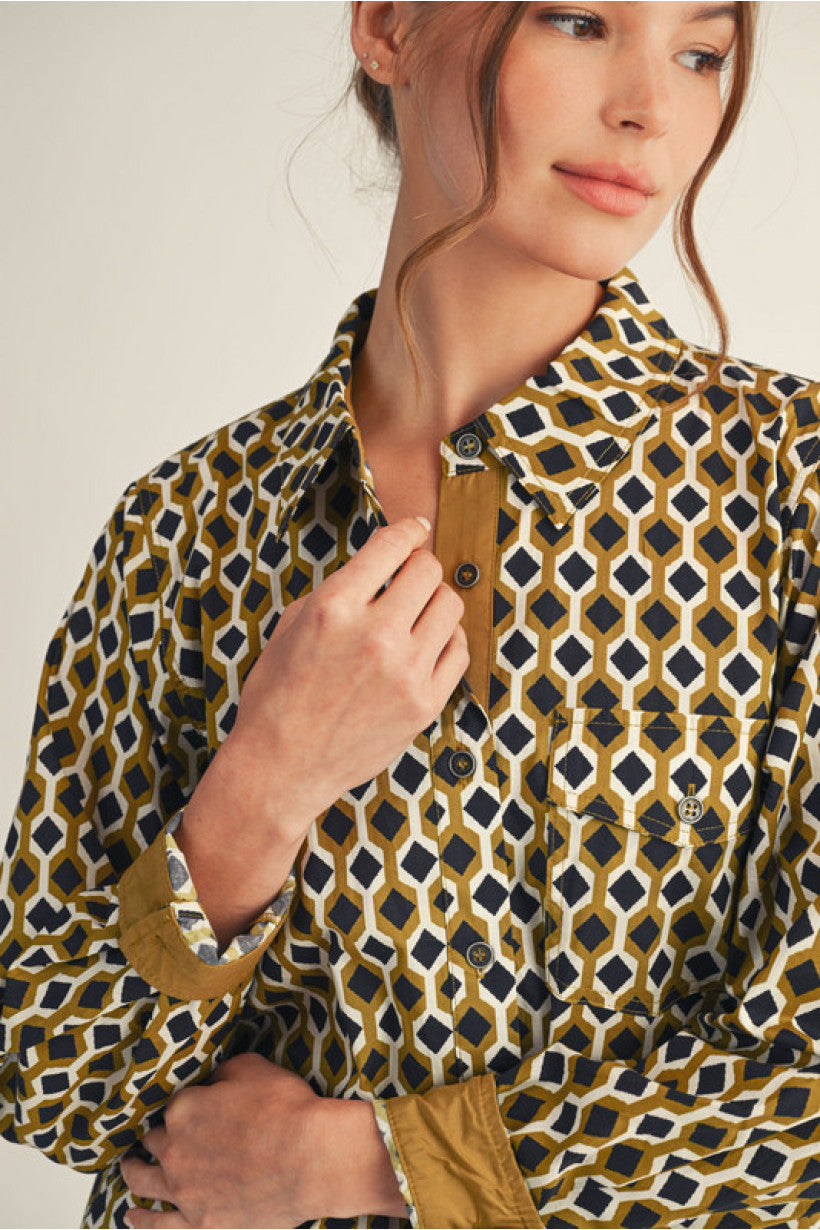 Multi Geometric Dress