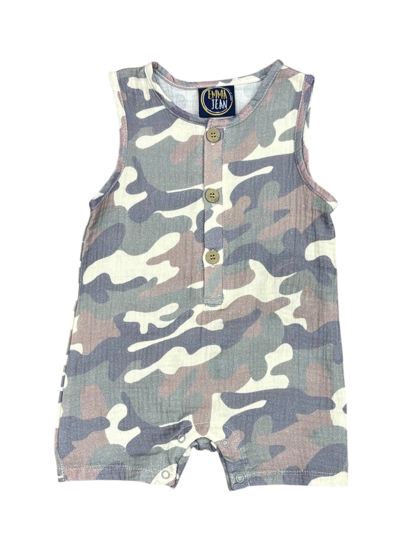 Gauze Camo Shortall
