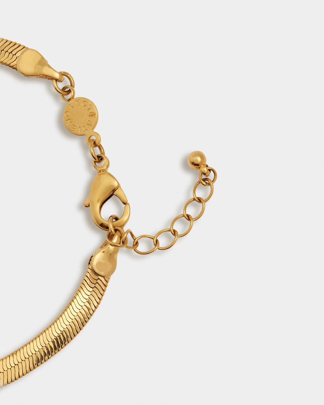 Ciana Waterproof Gold Snake Chain Necklace
