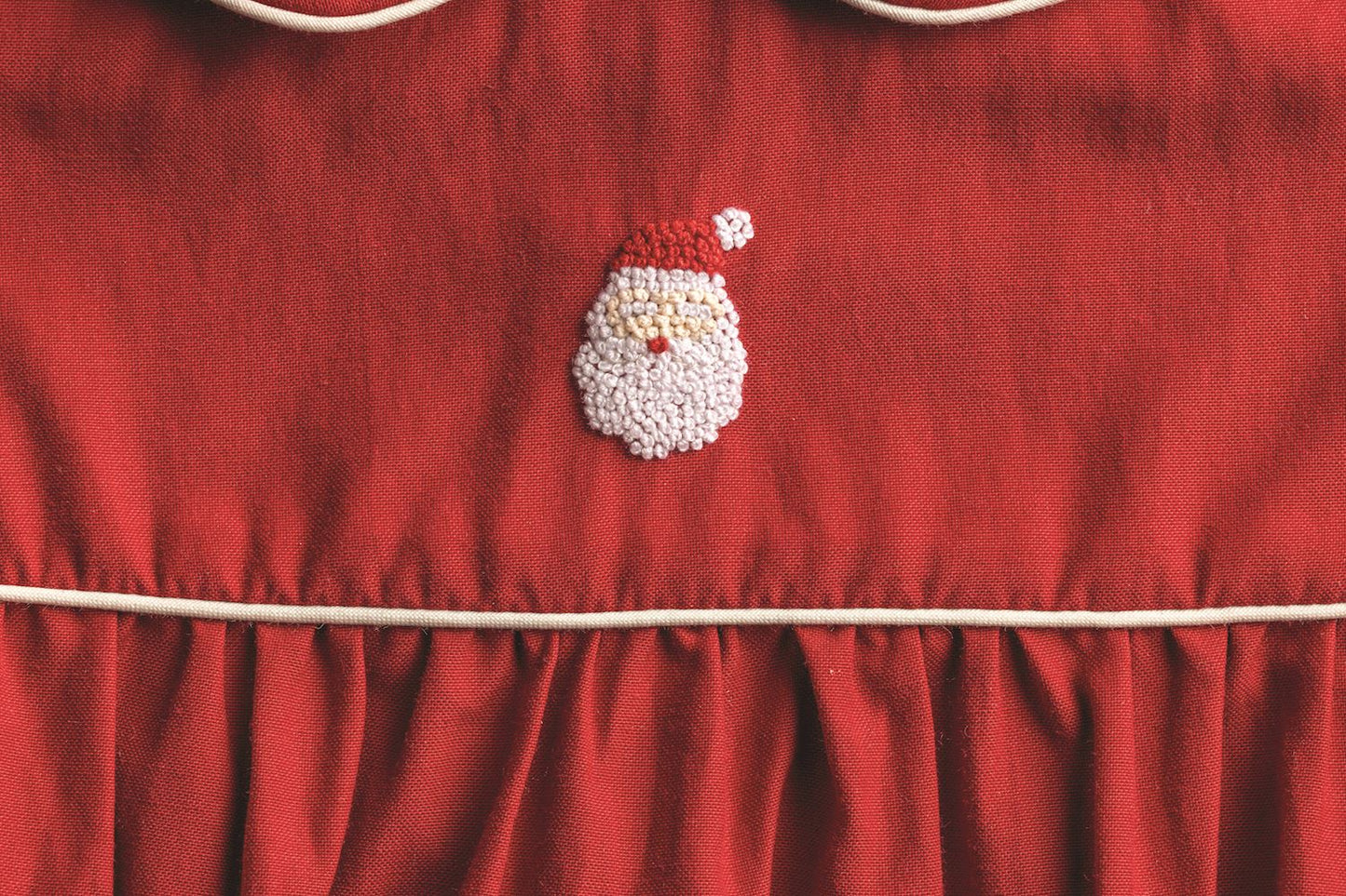 Red Santa Poplin Bubble