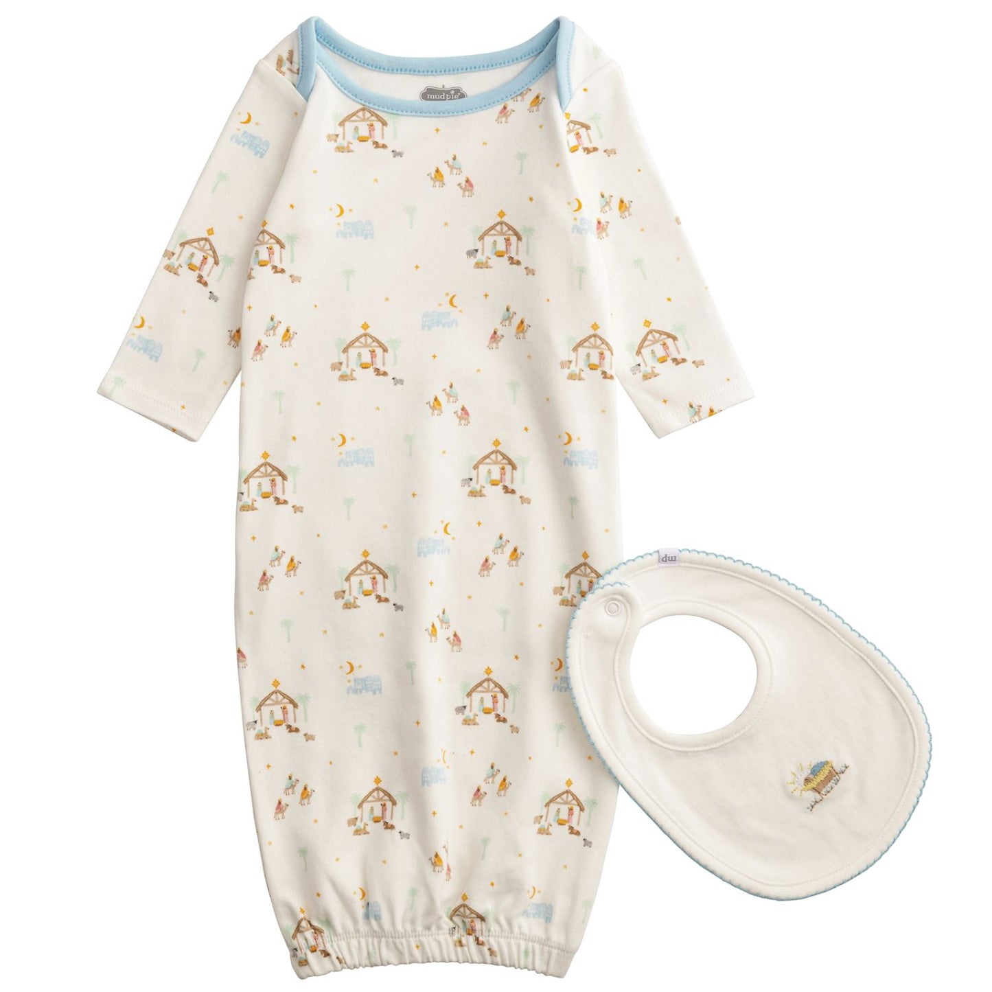 Nativity Gown & Bib Set