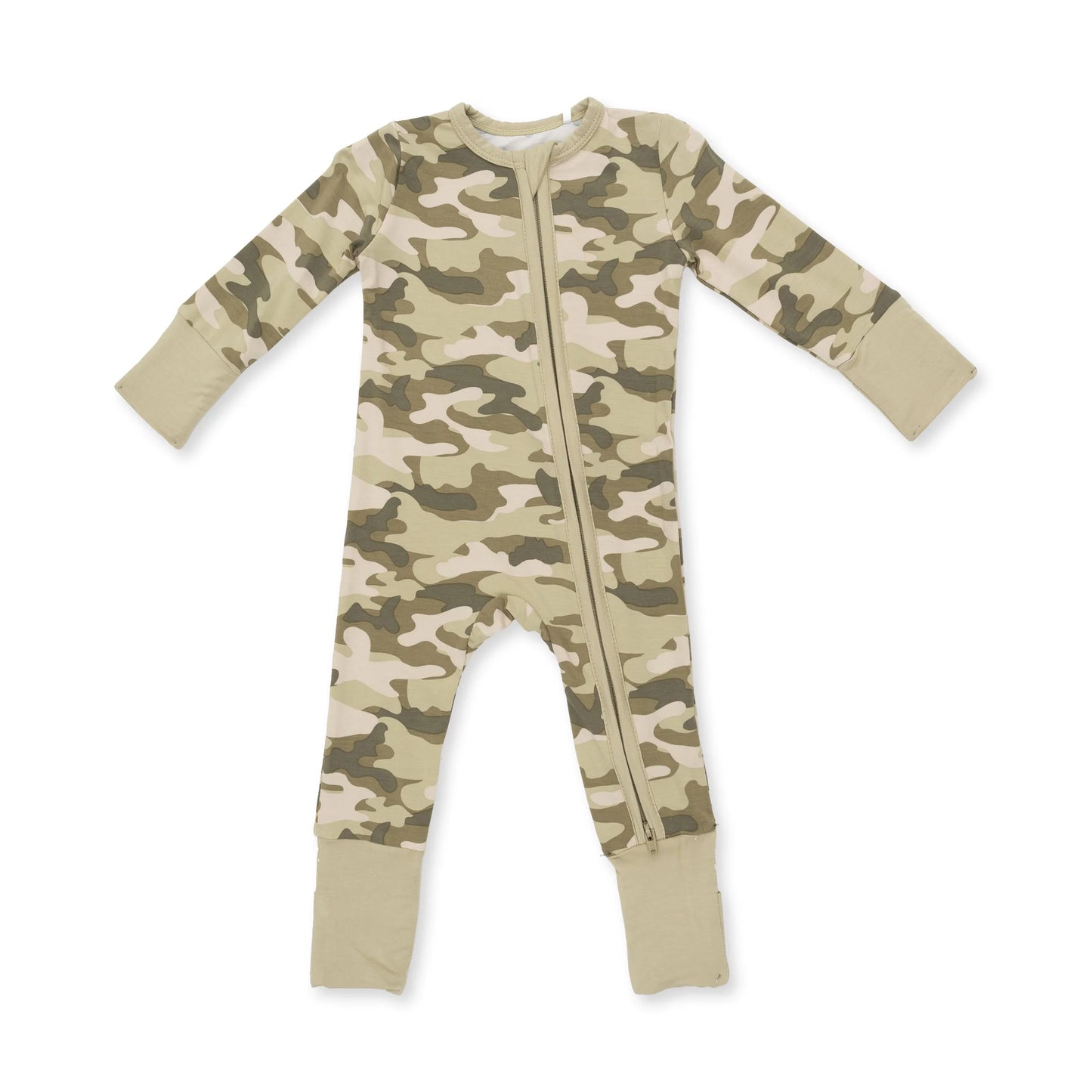 Camo Viscose Convertible Romper