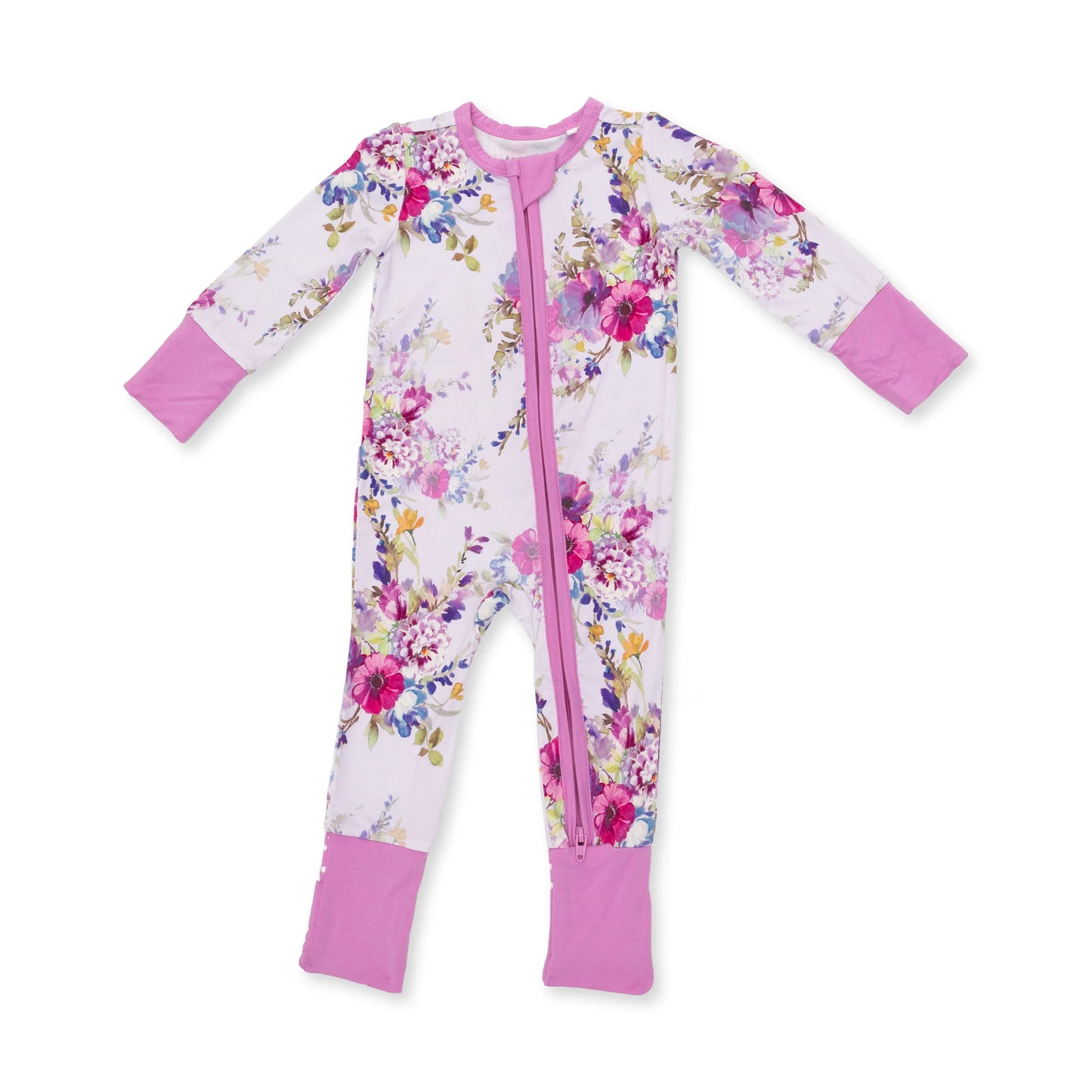 Dahlia Floral Convertible Footie