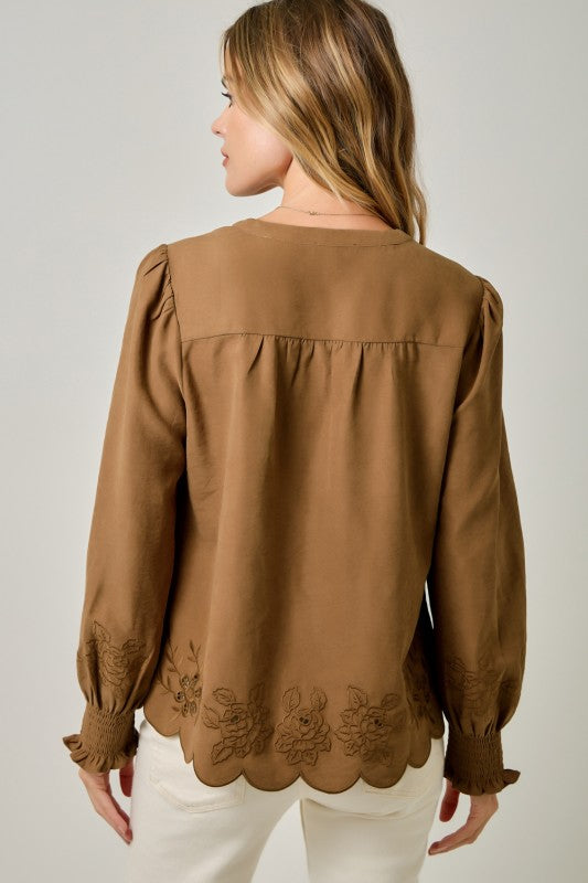 Cocoa Long Sleeve Top