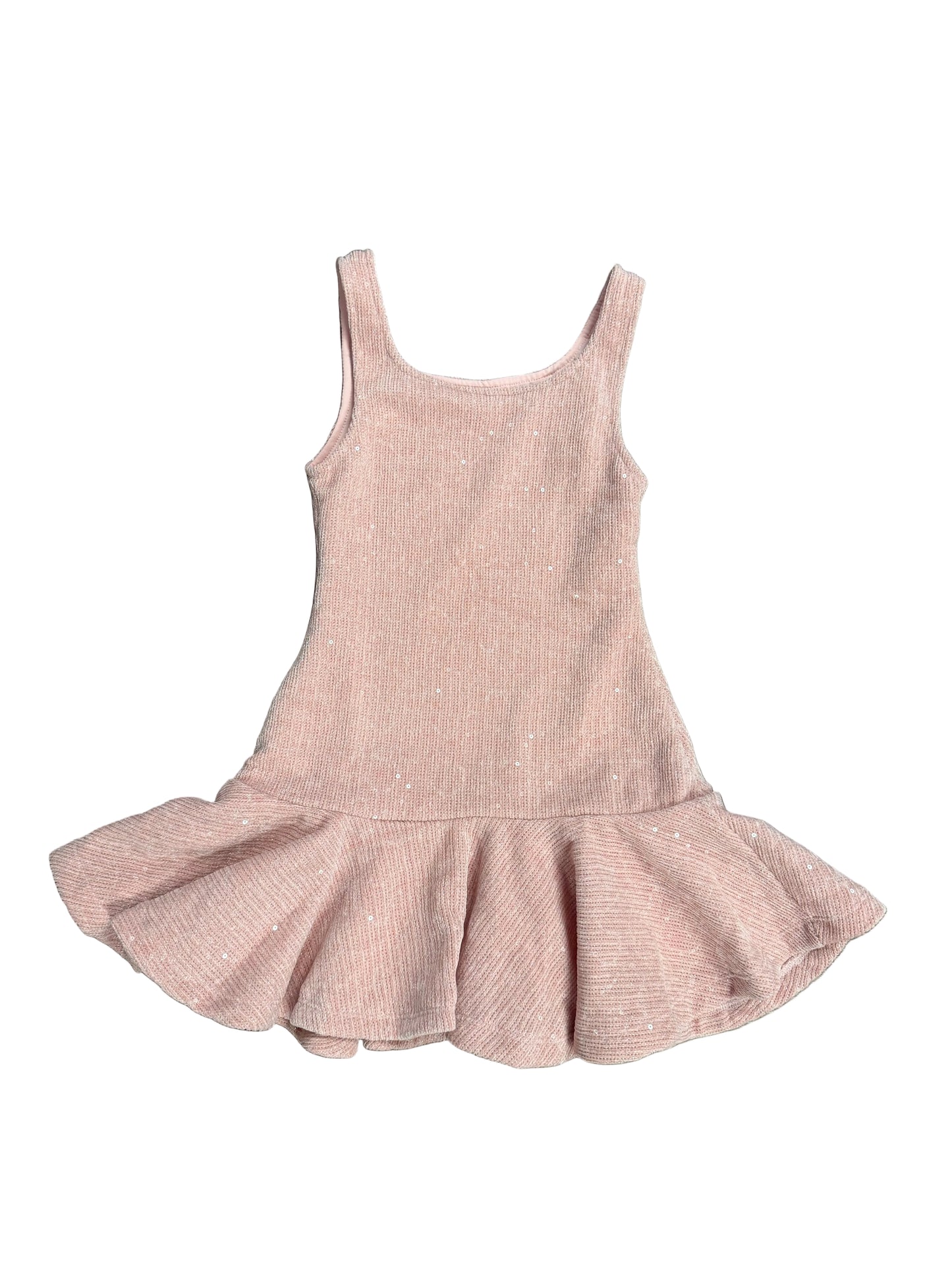 Pink Velvet Sparkle Dress