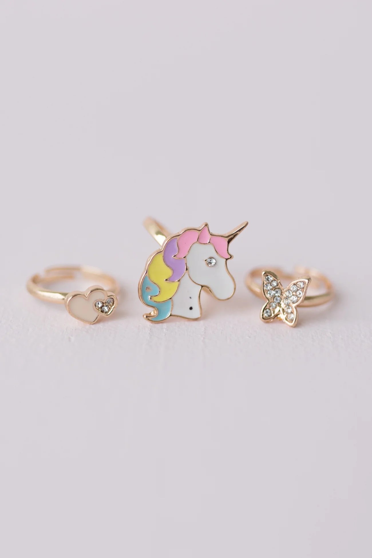 Butterfly & Unicorn Rings