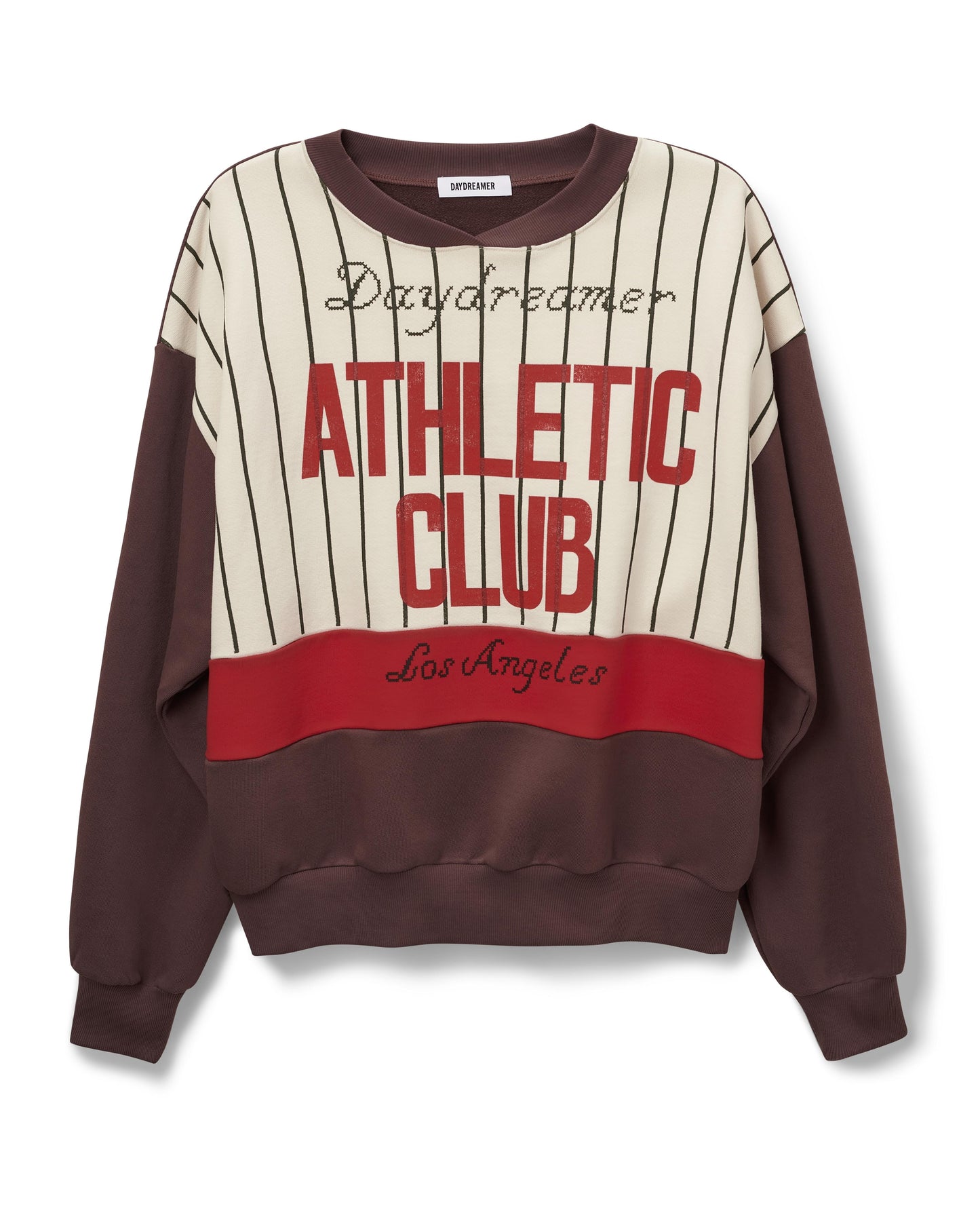 Daydreamer Athletic Club Colorblocked Sweatshirt