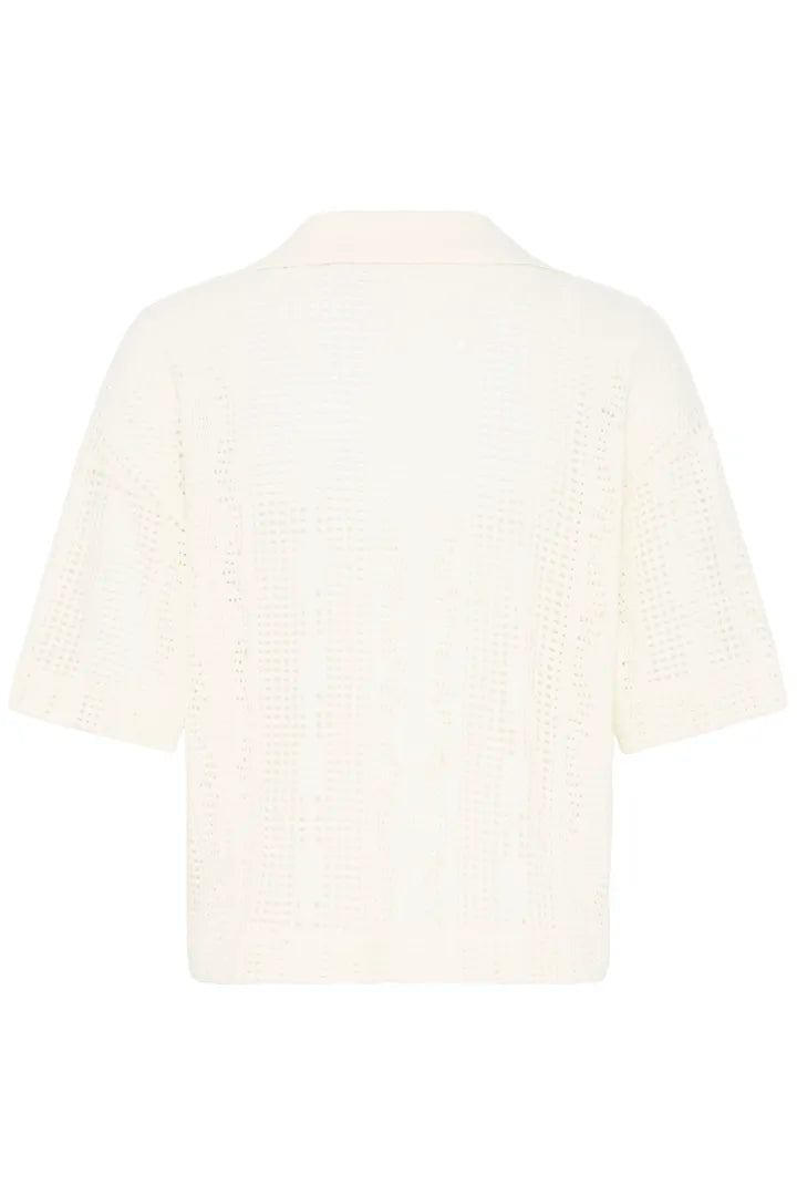 Knit V Neck Top