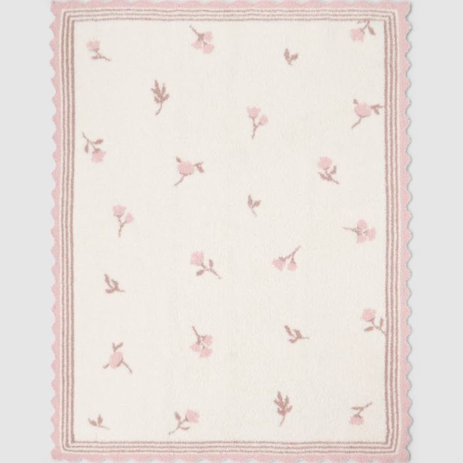 CozyChic Heirloom Floral Stroller Blanket