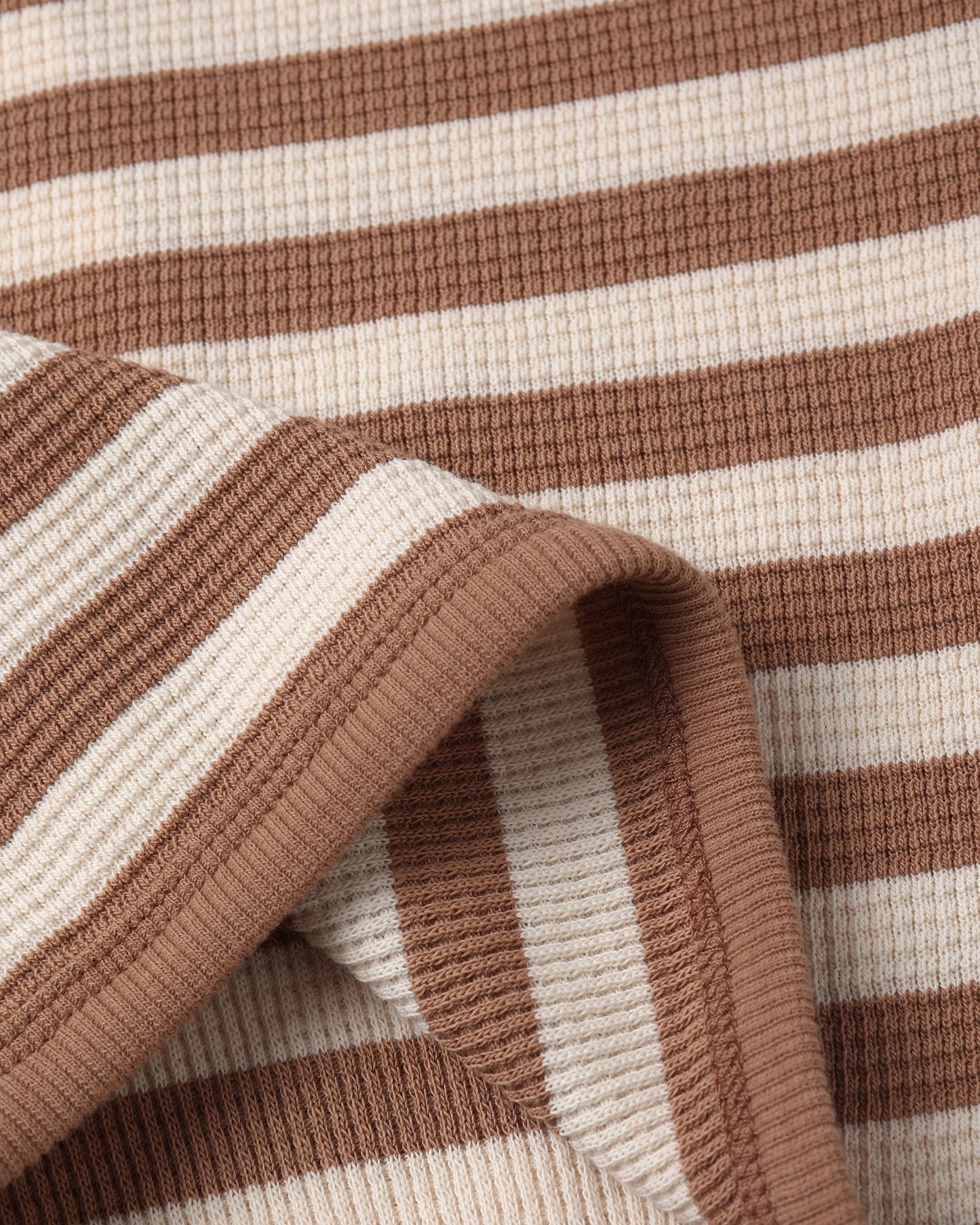 Harvest Stripe Waffle Slouch Set