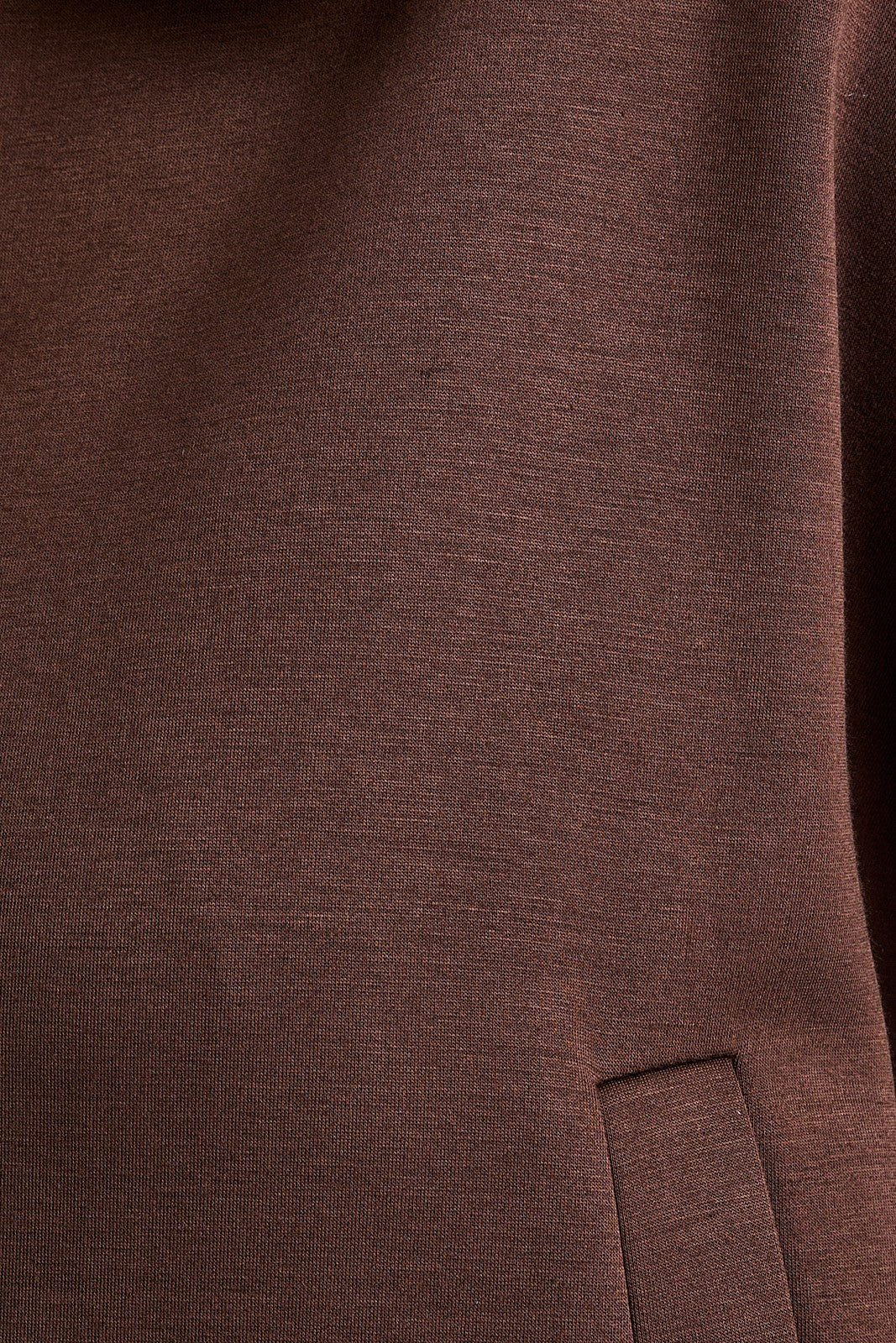 Boxy Jacket And Pant Set - Brown