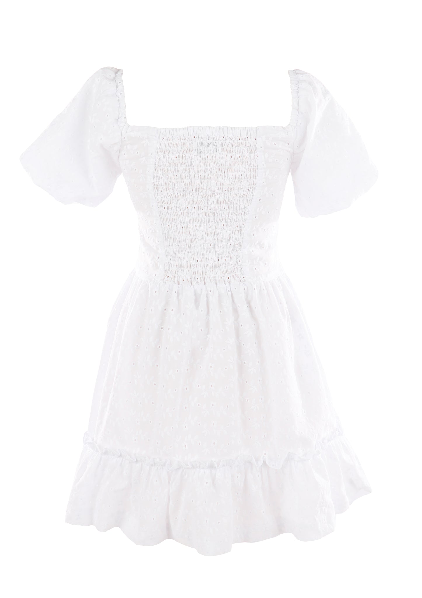 The Marley Dress White