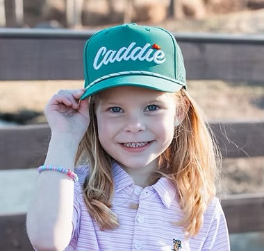 Performance Rope Hat-Green/White