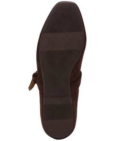 Mulaney Mary Jane Buckle Flat - Brown