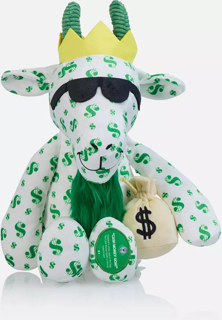 Cash Money Goat Plushie