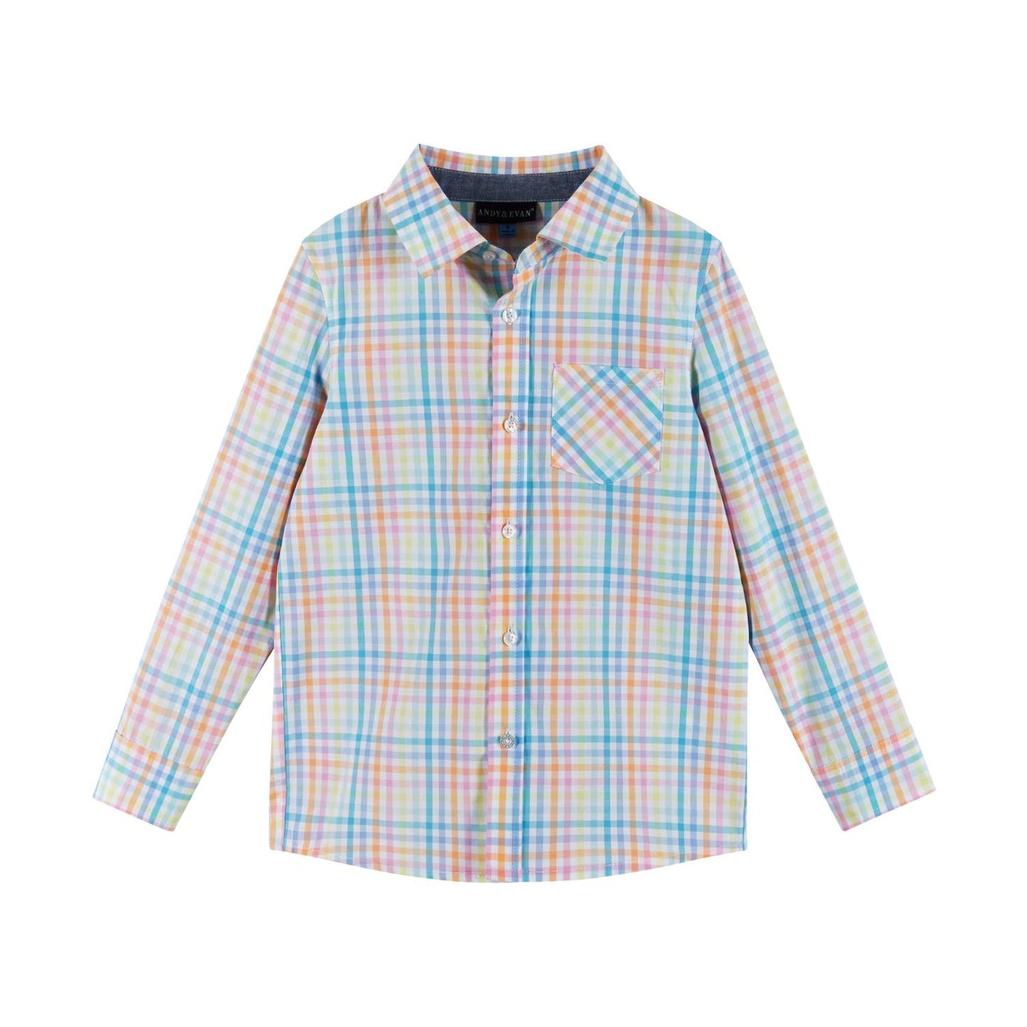 Multicolor Button Up Shirt