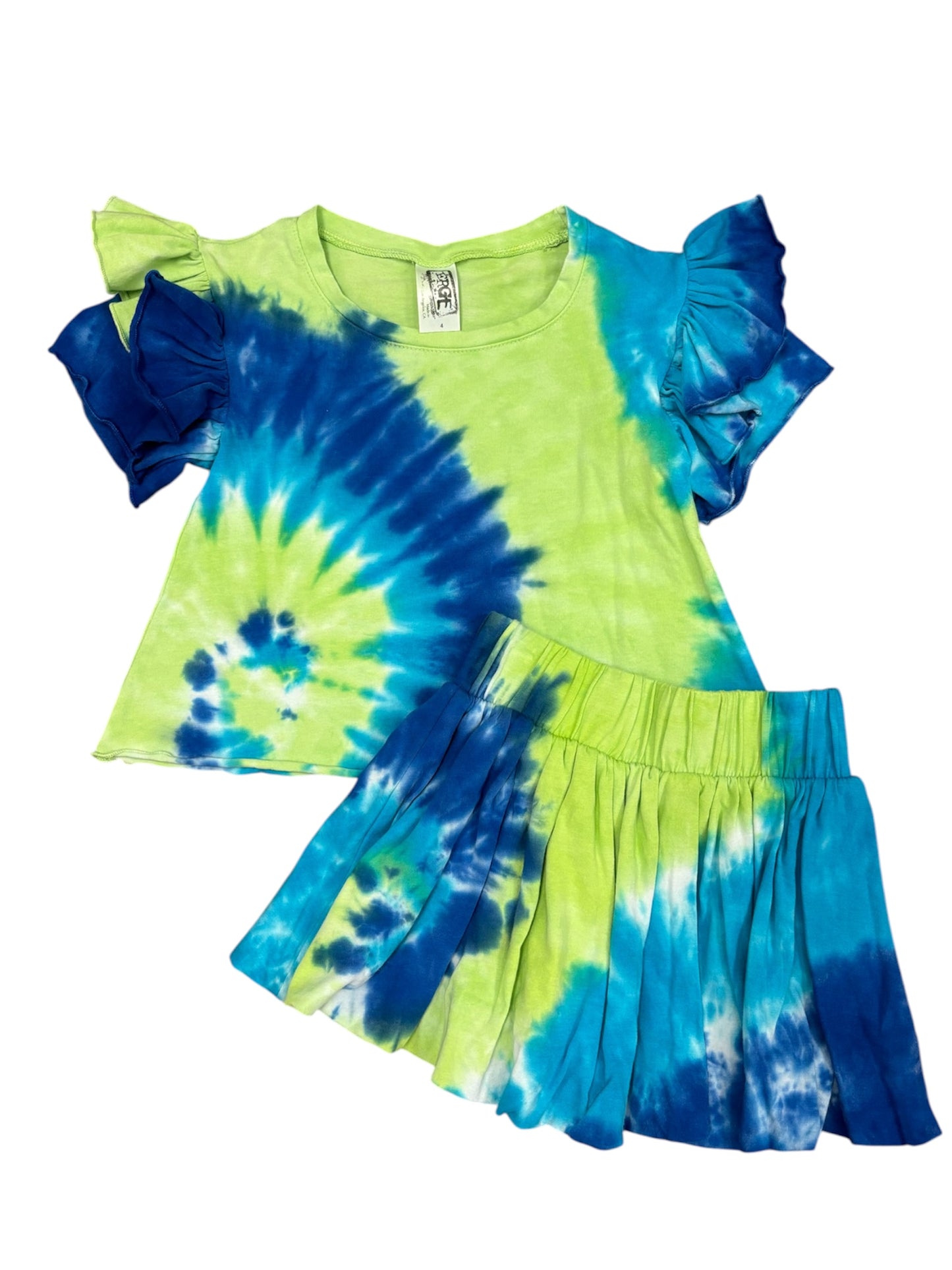 Hipnosis Ruffle Sleeve Top