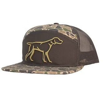 Backwoods Camo 7 Panel-Grey