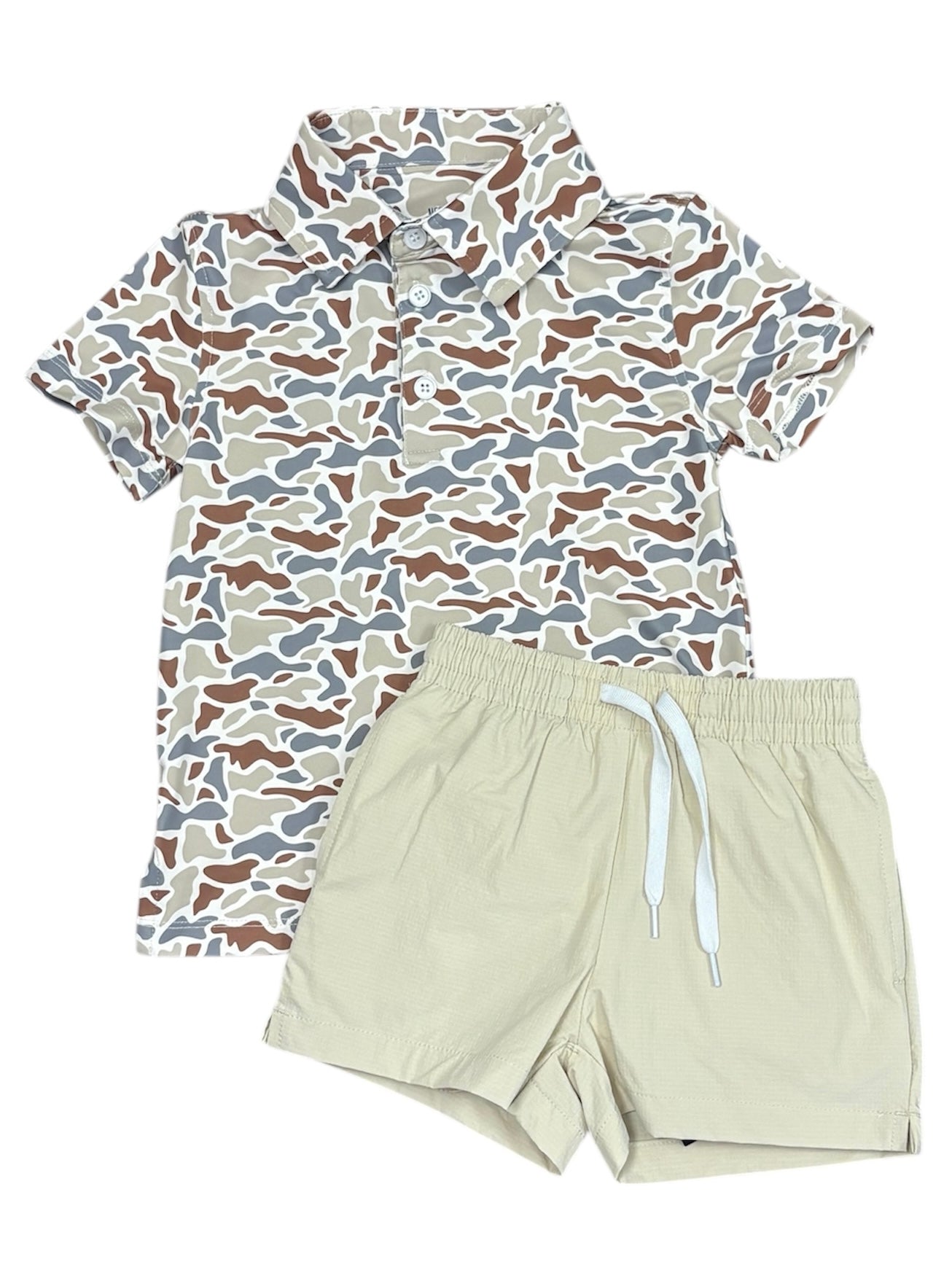 Woodland Camo Polo