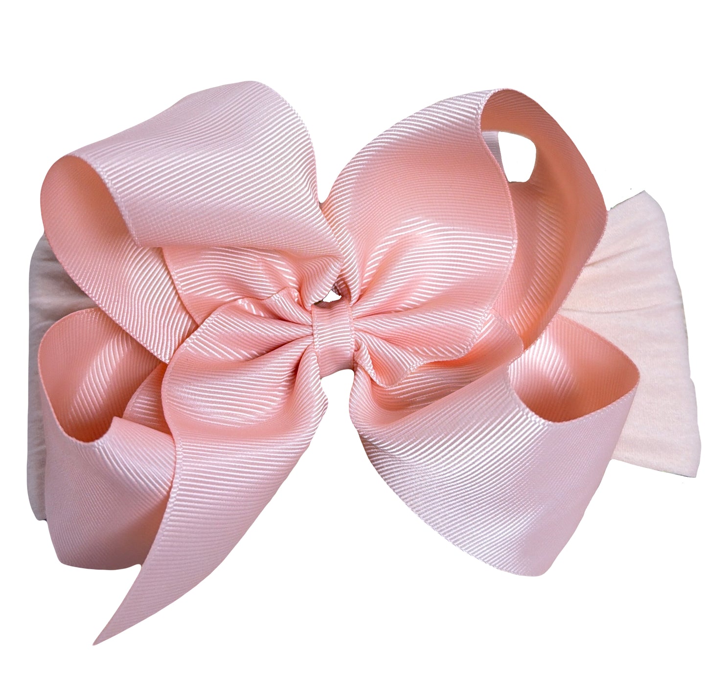 Light Coral 5.5" Headband Bow