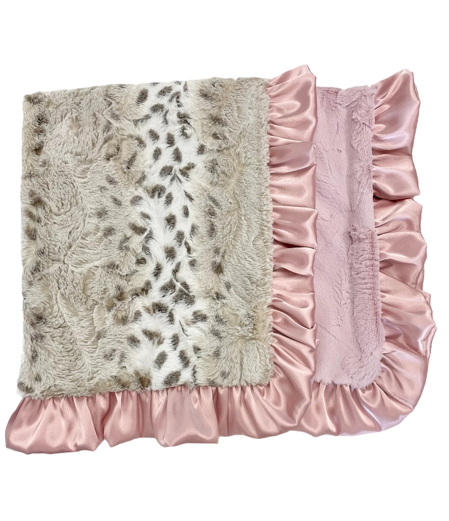 Pink Snowcat Blanket