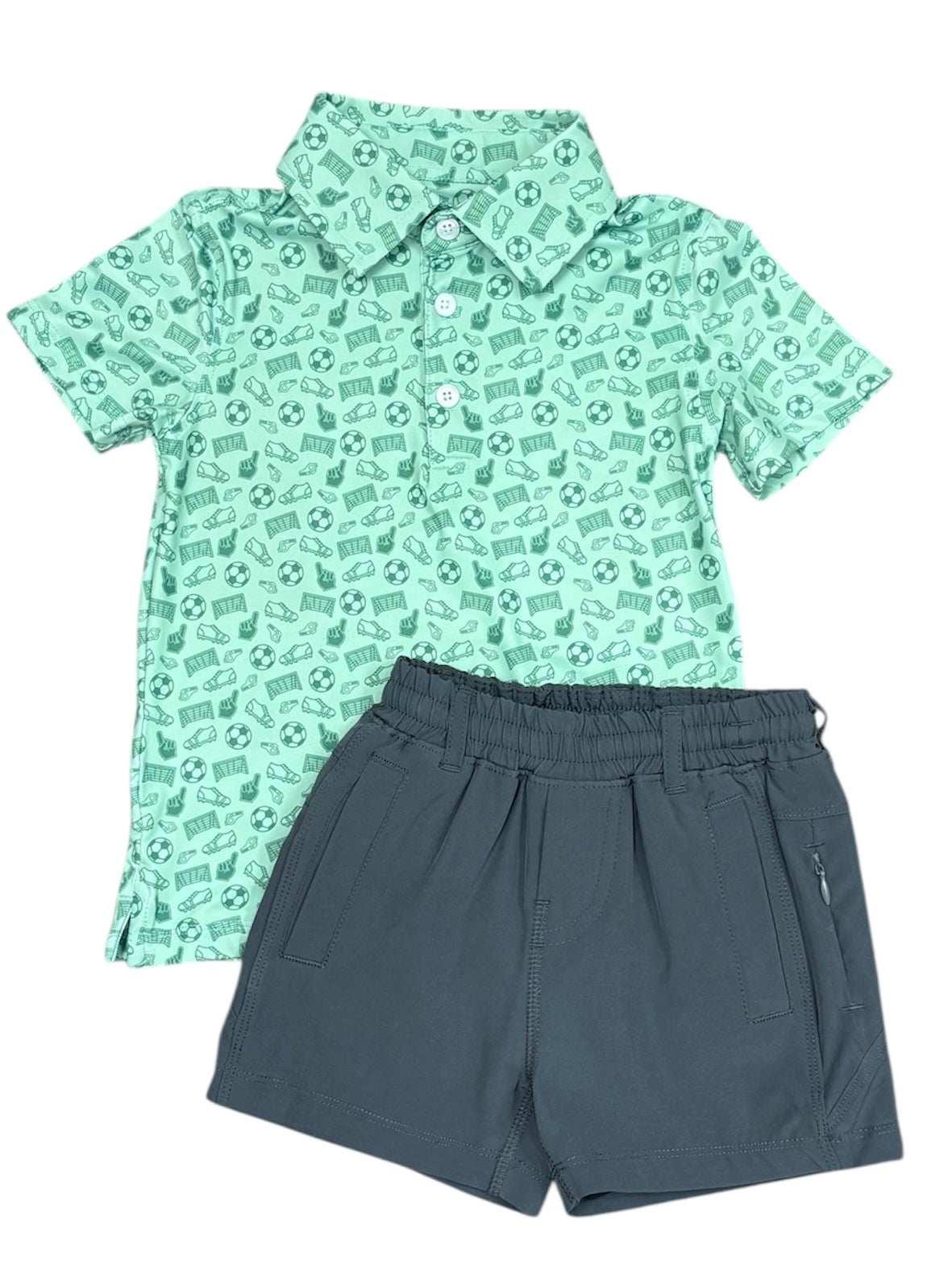 Charcoal FB Shorts