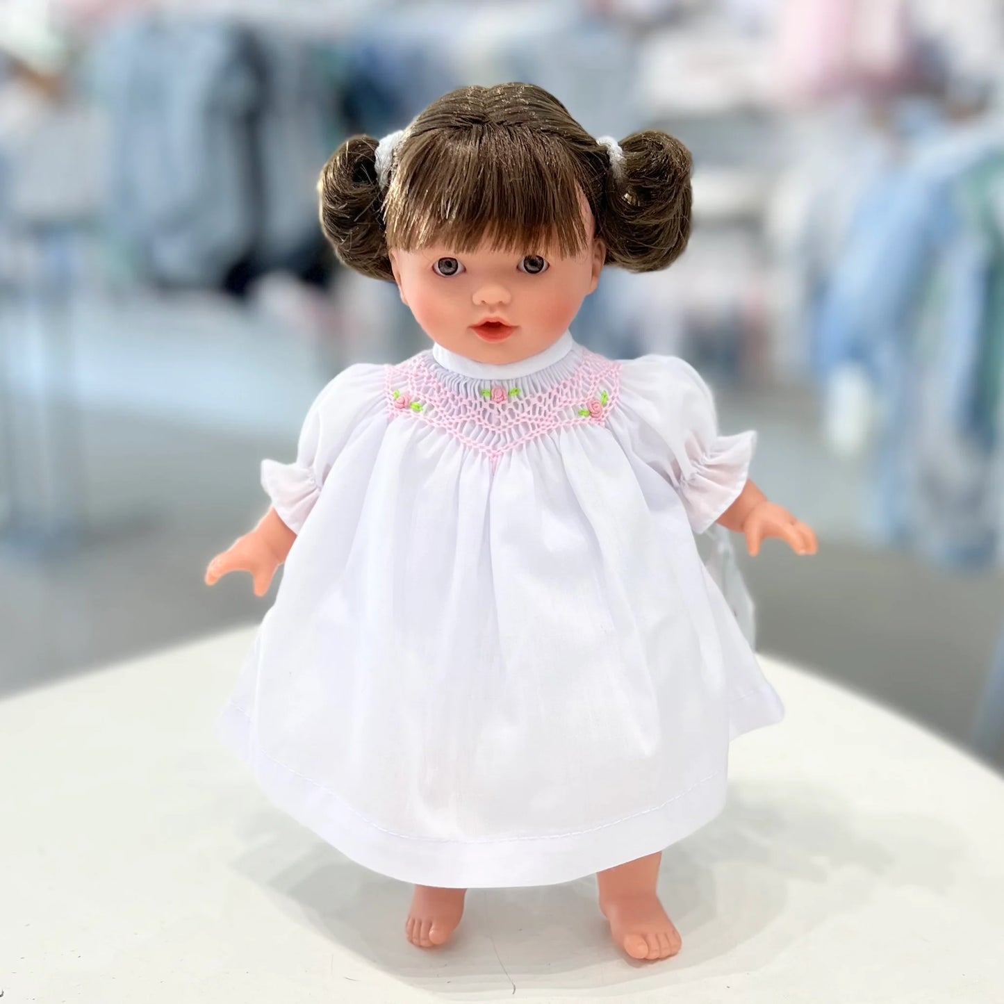 Bella Brown Eye 10" Doll W Pigtails