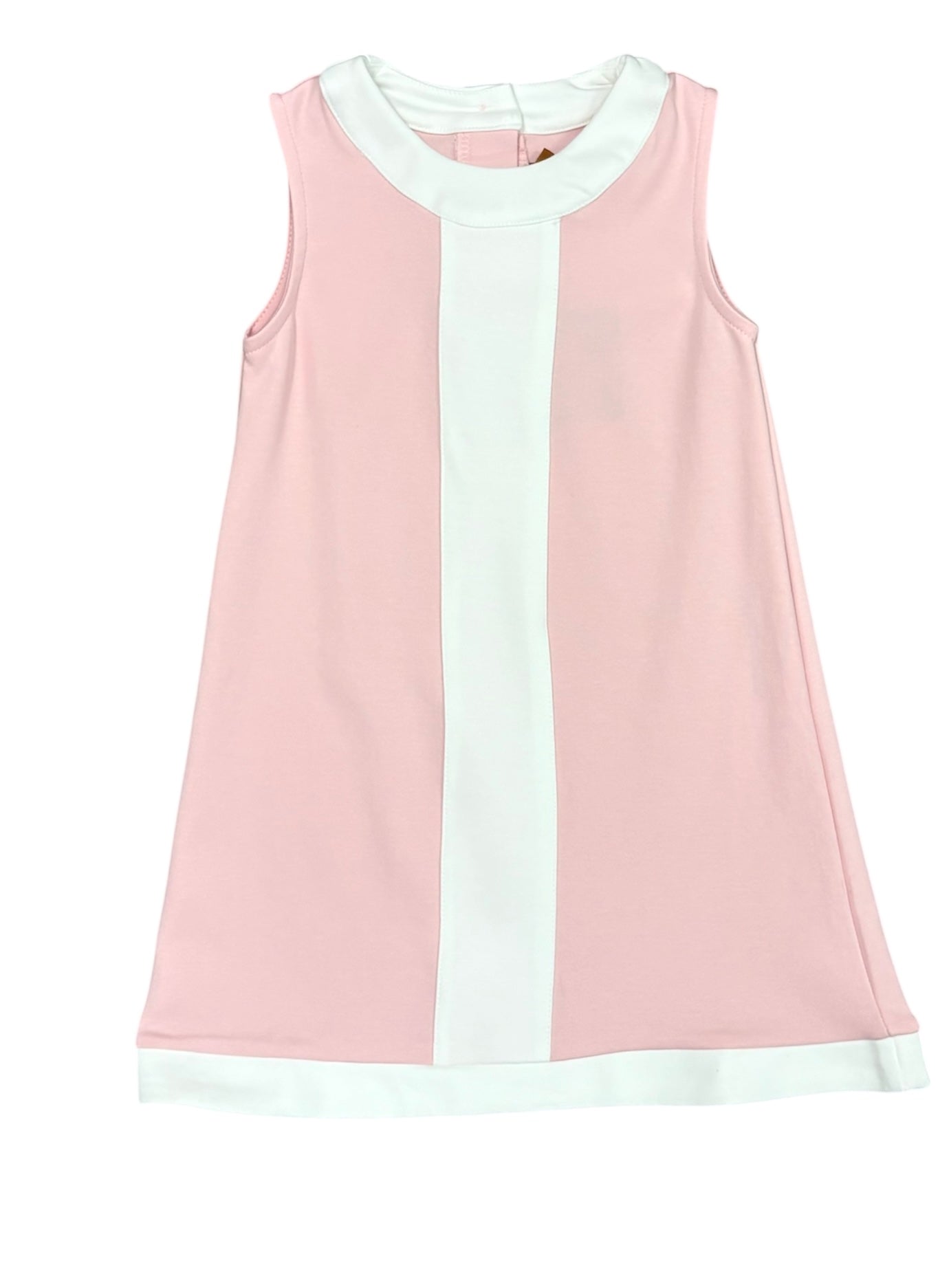 Collins Dress—Pink & White
