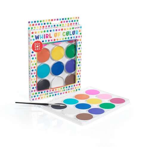 12pk Watercolor Cakes
