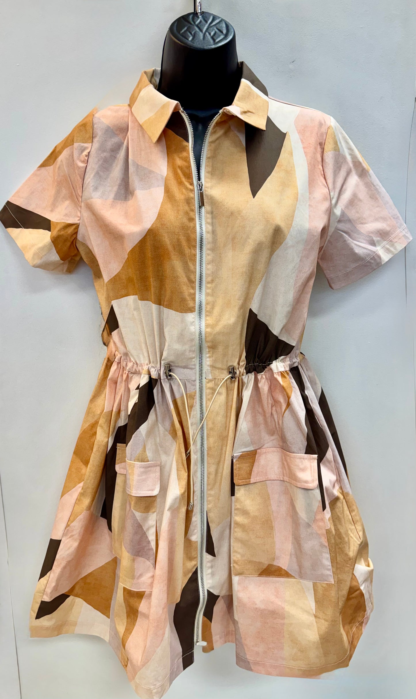 Neutral Prism Dress