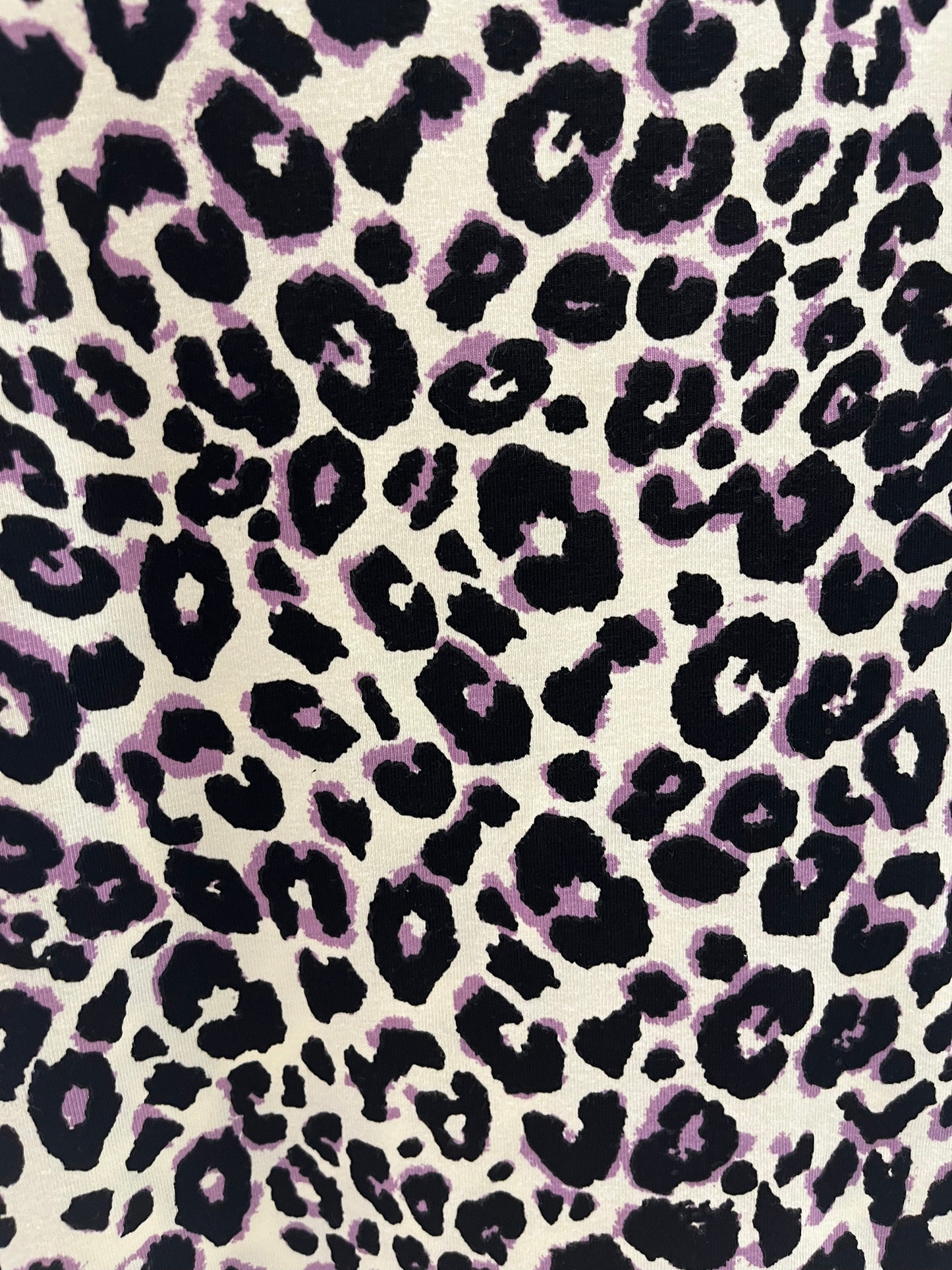 Purple Cheetah Print Dress