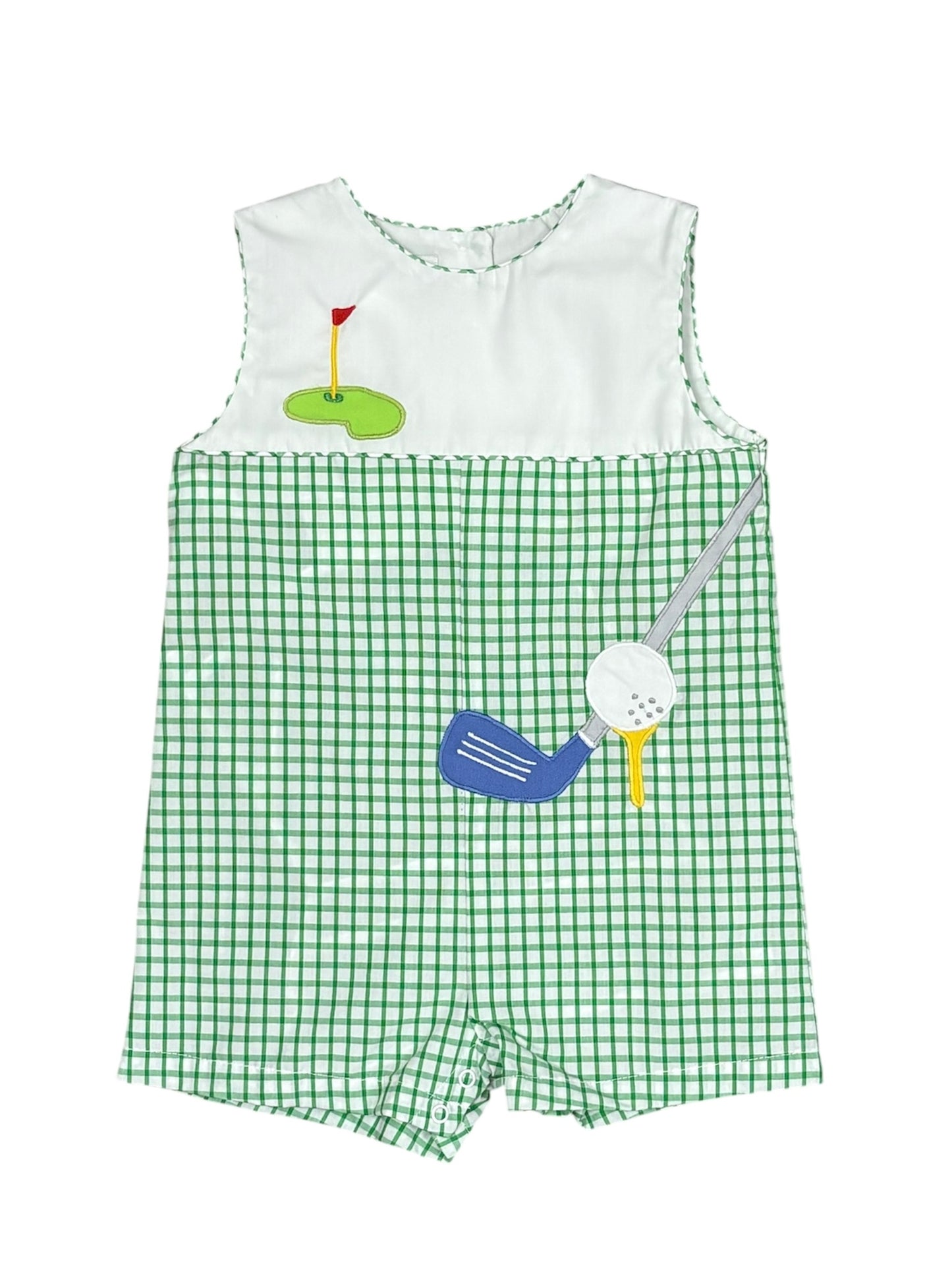 Golf Gingham Sunsuit