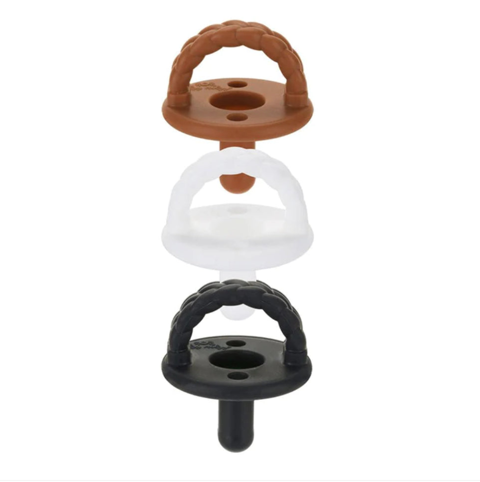 Itzy Coffee & Cream Pacifier Set