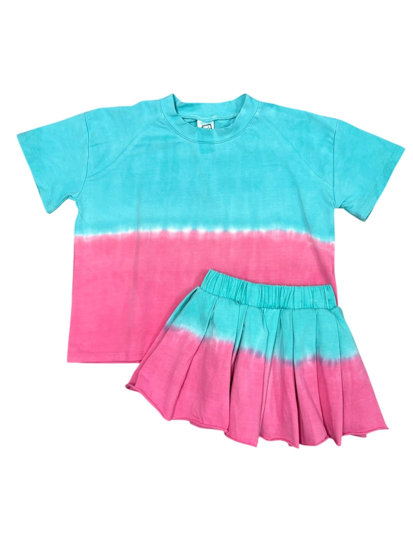 Breeze Tie Dyed Pleat Skort