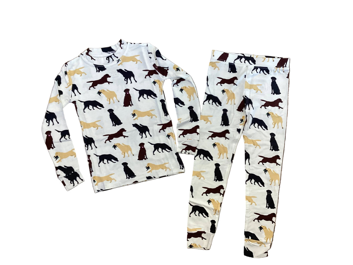 Duck Dogs 2 Piece Bamboo Pajama Set
