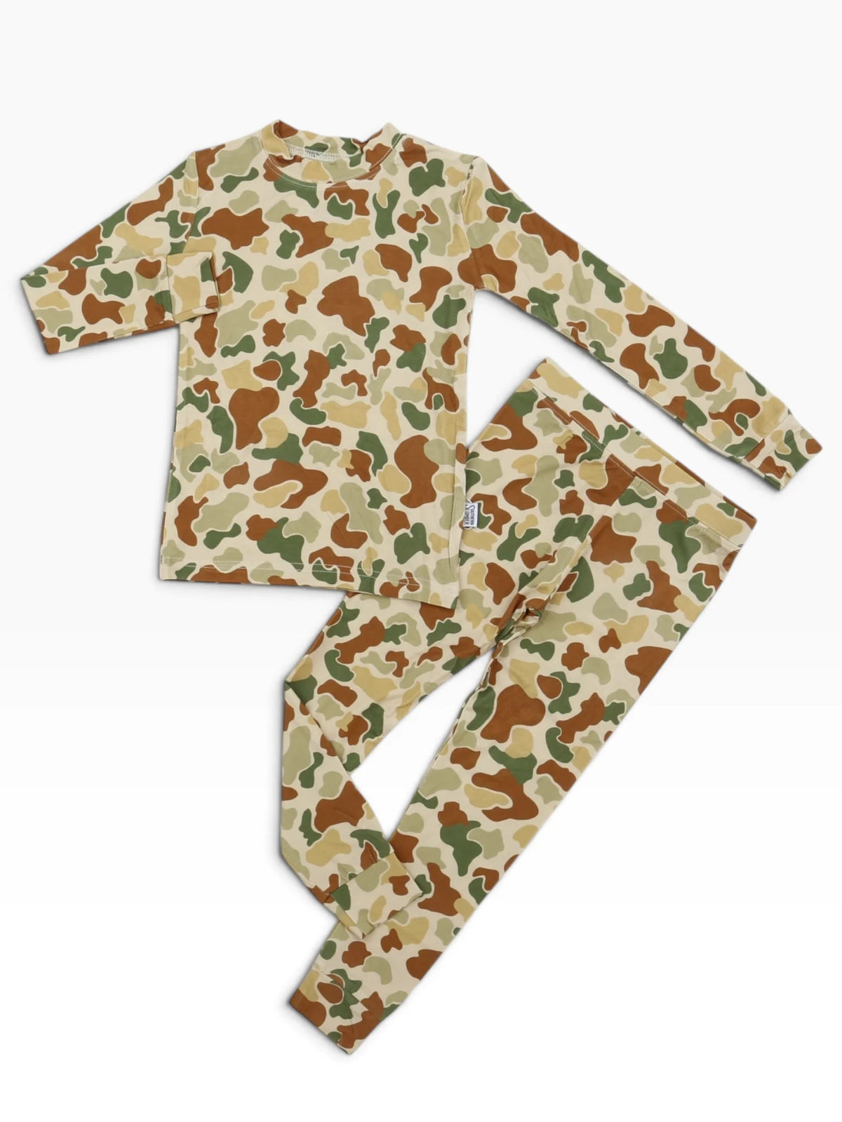 Camo 2-Piece Bamboo Pajama Set