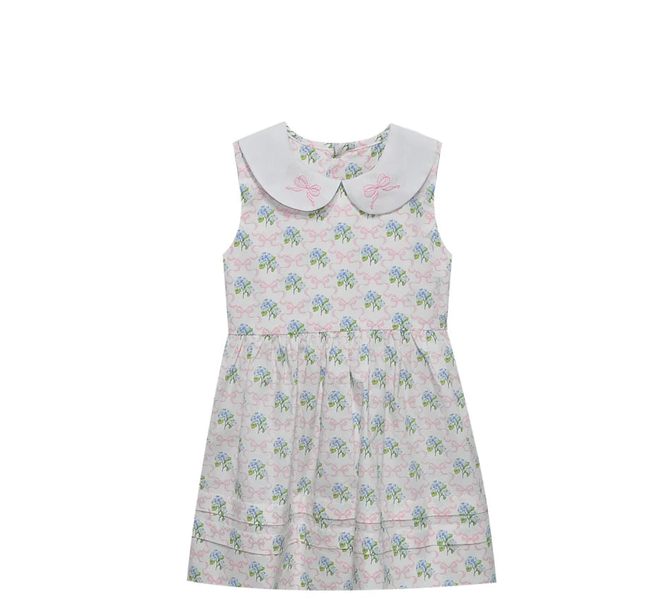 Blue Cate Dress, Porch Petals