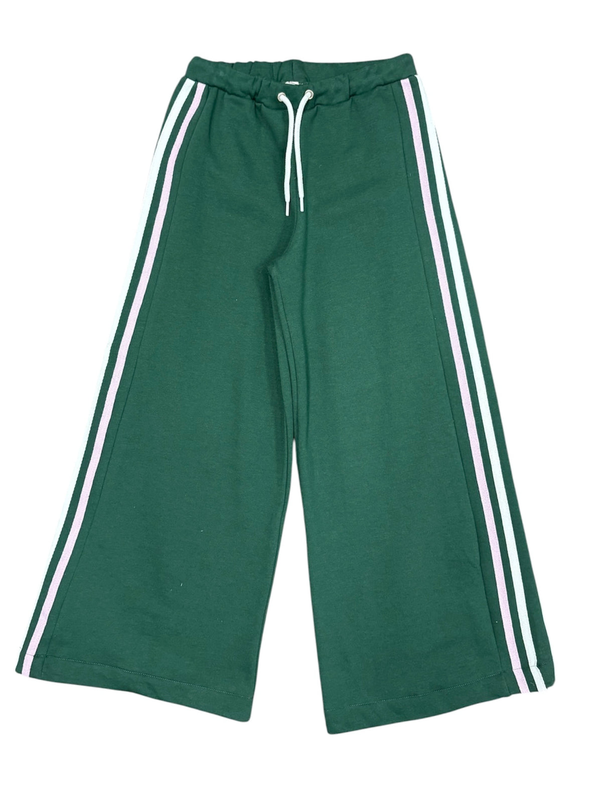 Foliage Green Wide Leg Pants