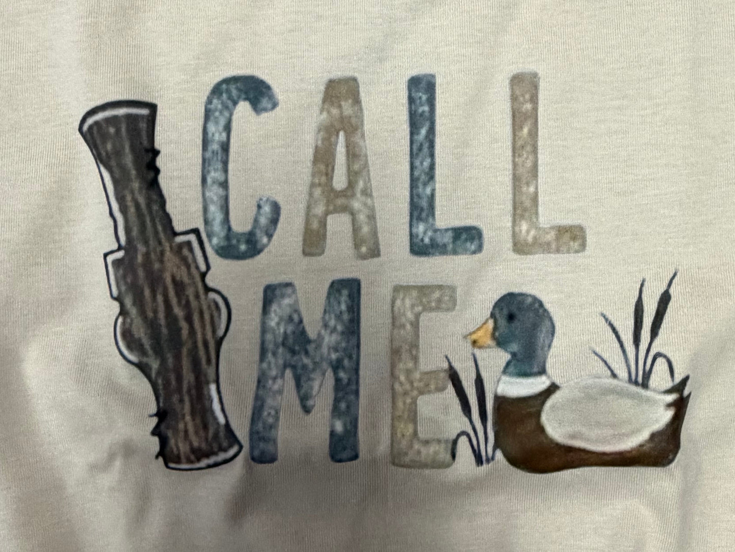 "Call Me" Duck Bubble