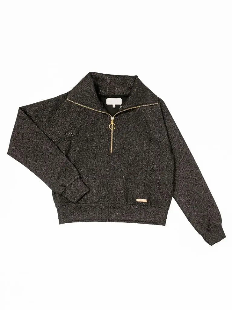 Violet Black Quarter Zip