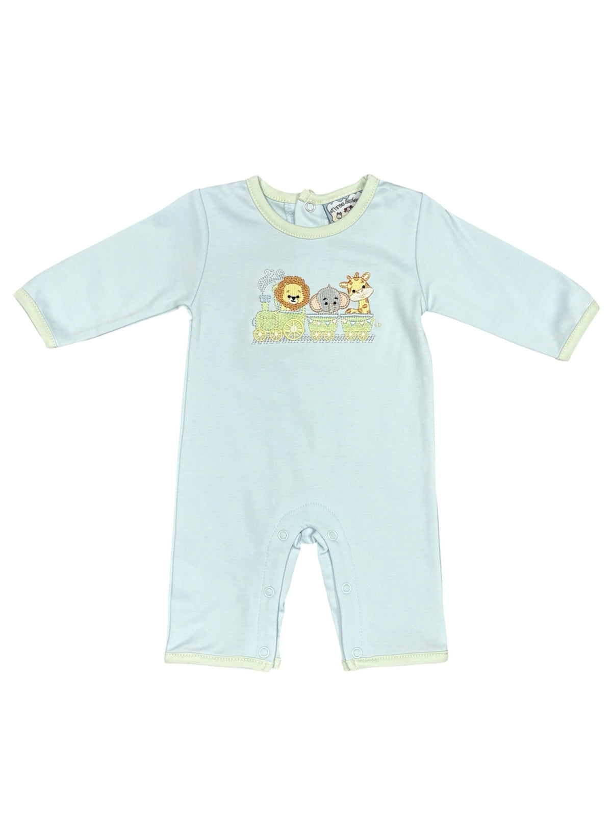 Zoo Train Boys Romper