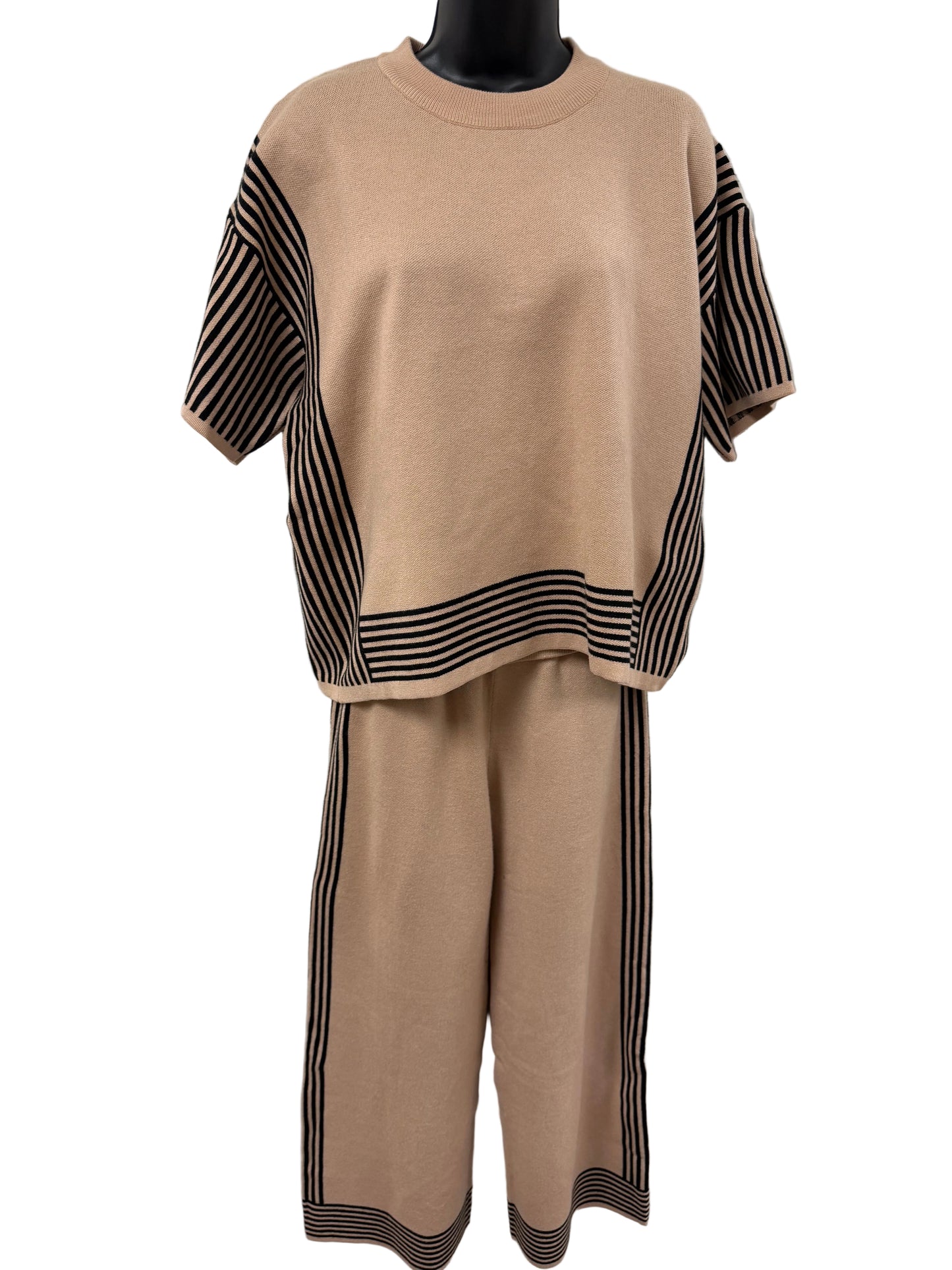 Taupe Sweater Set