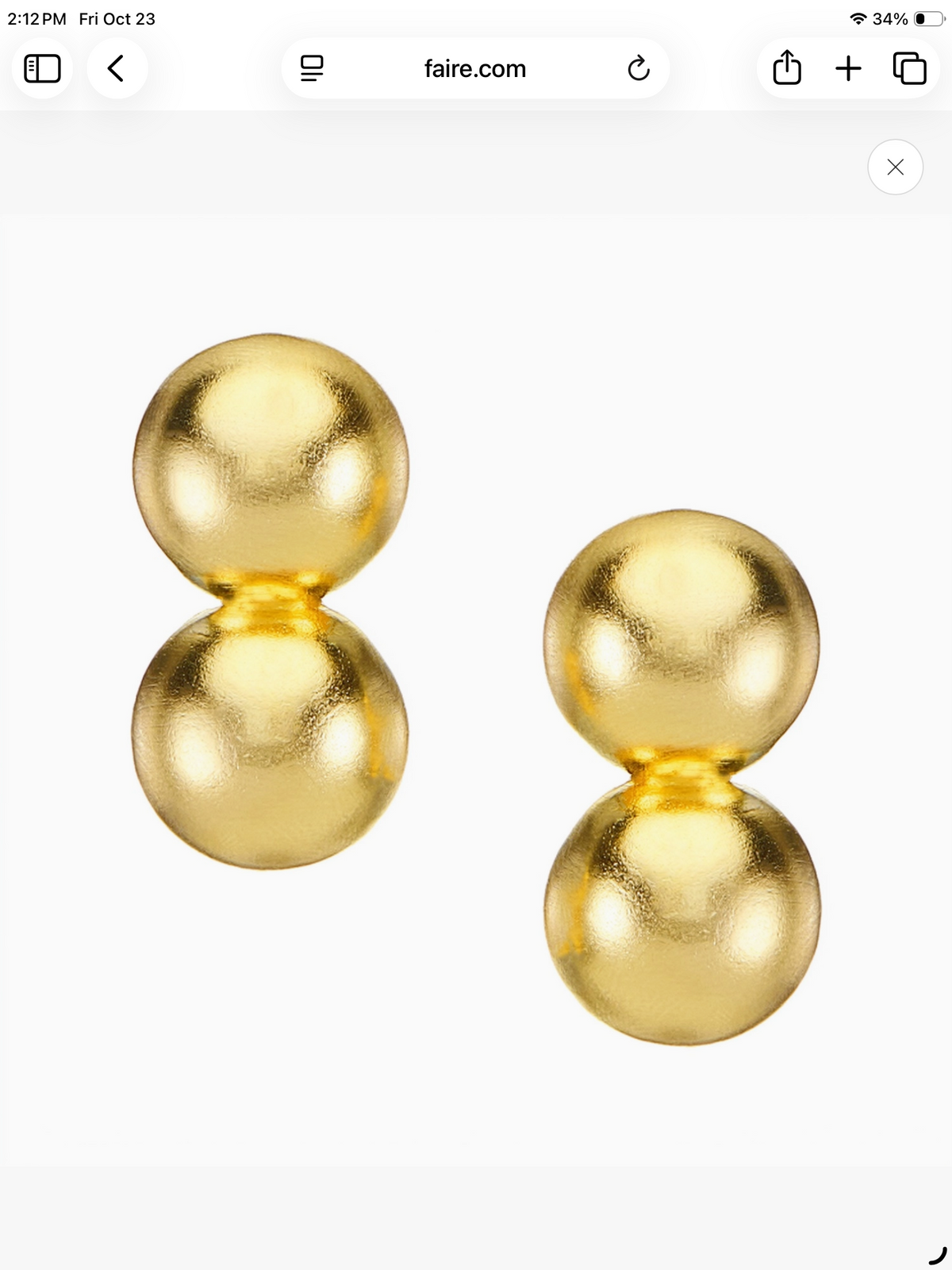Double Margaret Earrings