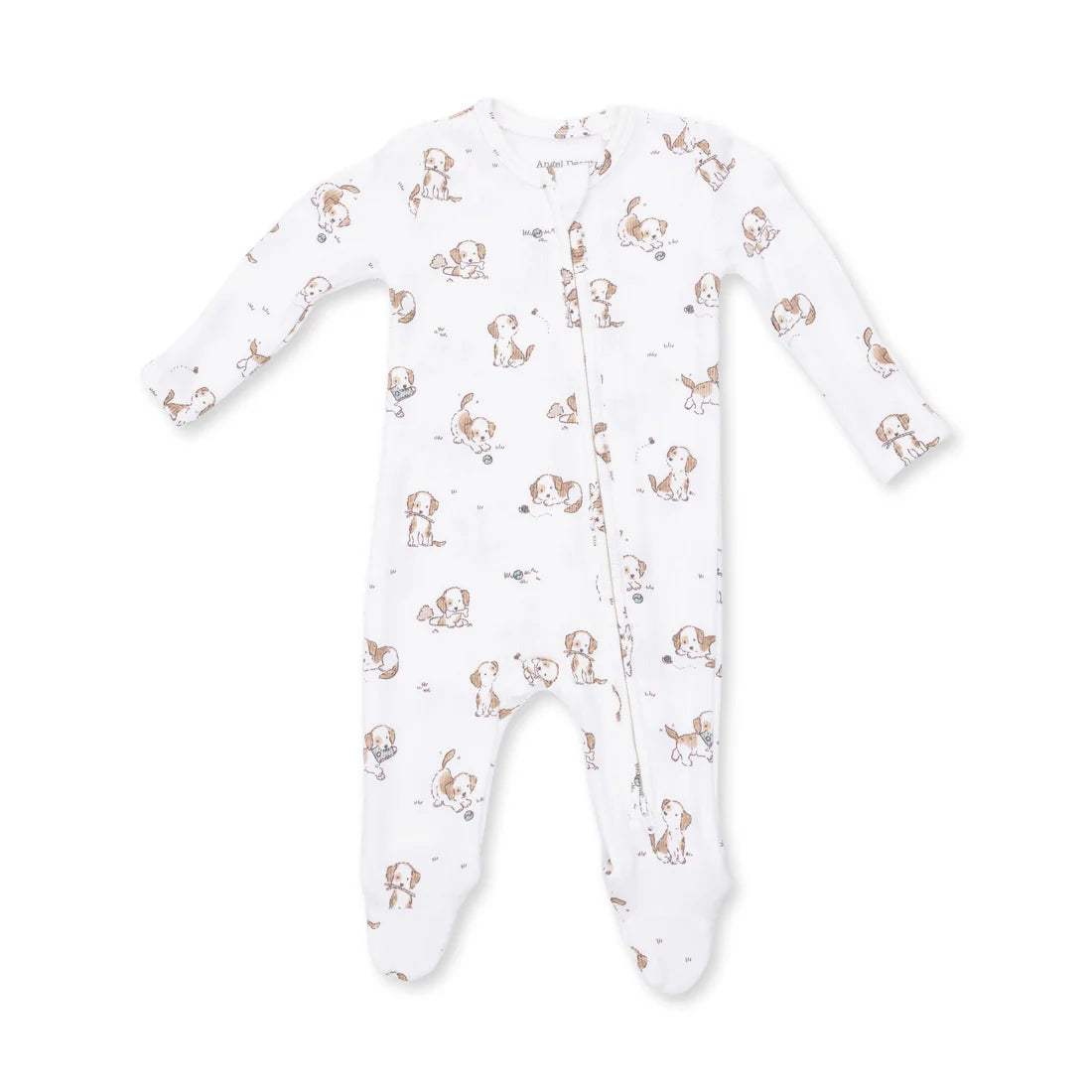 Explorer Puppy Blue Zipper Footie