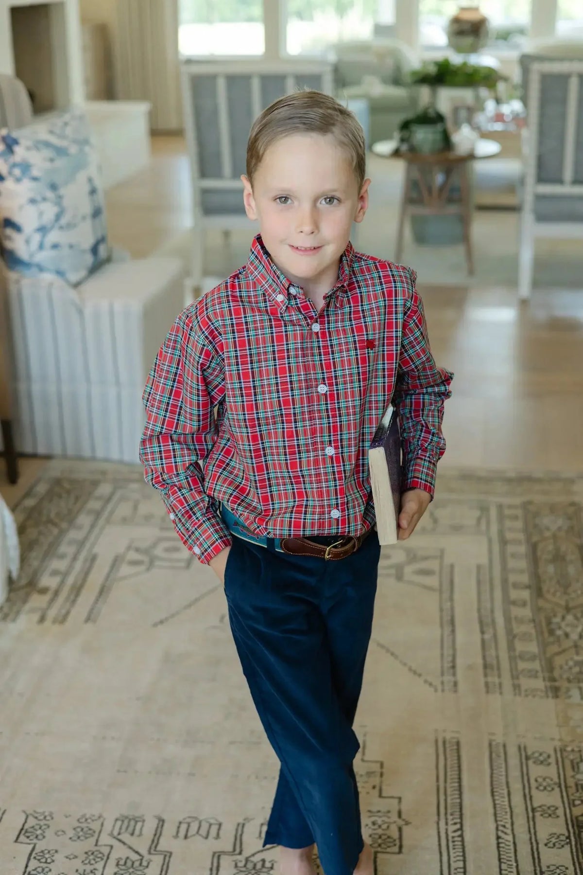Roscoe Button Down-Tartan Plaid