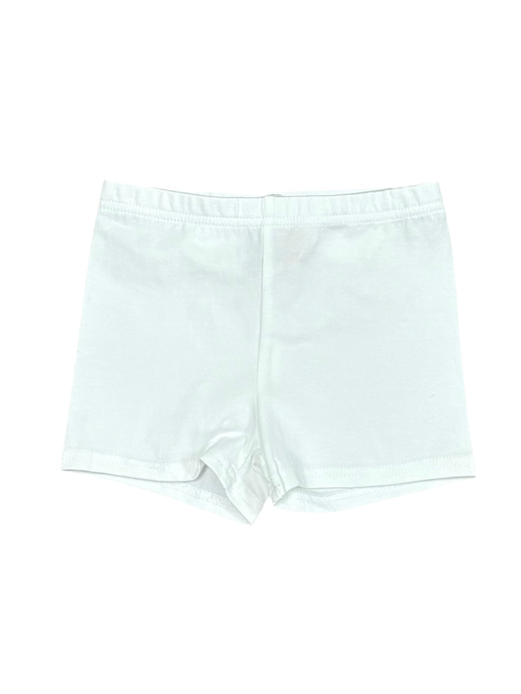 White Cartwheel Shorts