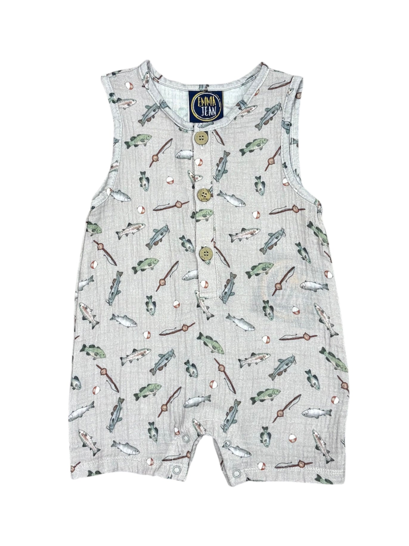 Gauze Trout Fish Shortall