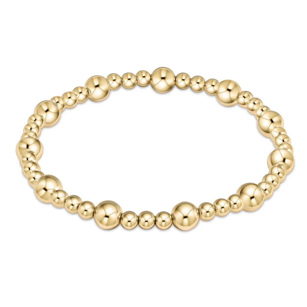 Purpose Dignity 6mm Bead Bracelet - Gold
