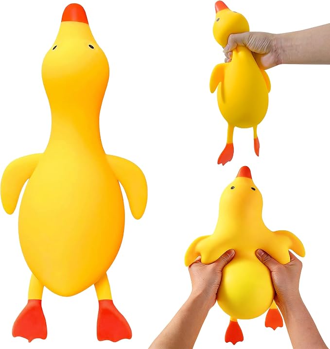 12" Duck Lying Down Jumbo Squishy